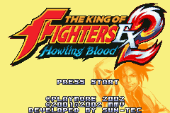 King of Fighters EX2 Howling Blood screenshot 2 for GameBoy Advance